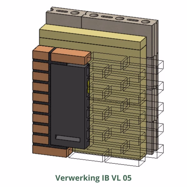 IB VL 05 Vleermuis inbouwkast | 29 IB VL 05 Vleermuis inbouwkast | 28