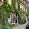 Groene gevels voor biodiversiteit | 4 Afbeelding van een huis met een groene gevel, een klimop.