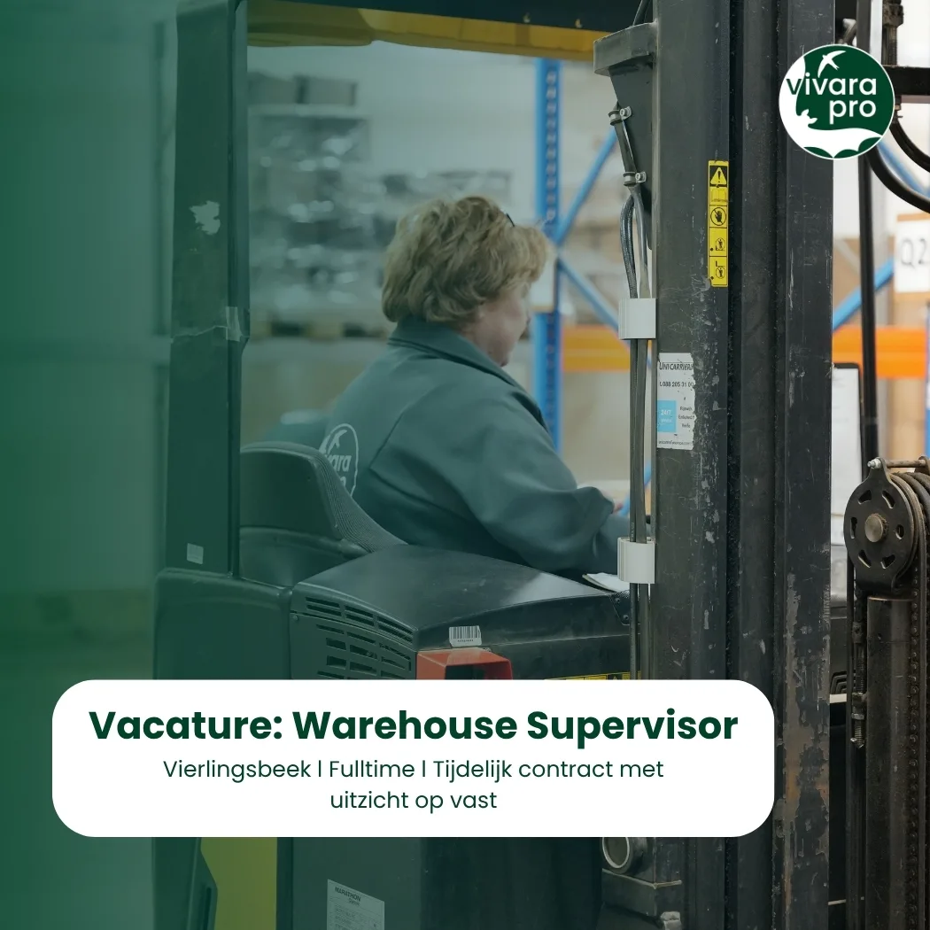 Vacature warehouse supervisor